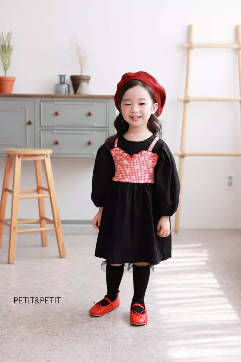 Petit & Petit - Korean Children Fashion - #fashionkids - Roen Color One-piece - 6