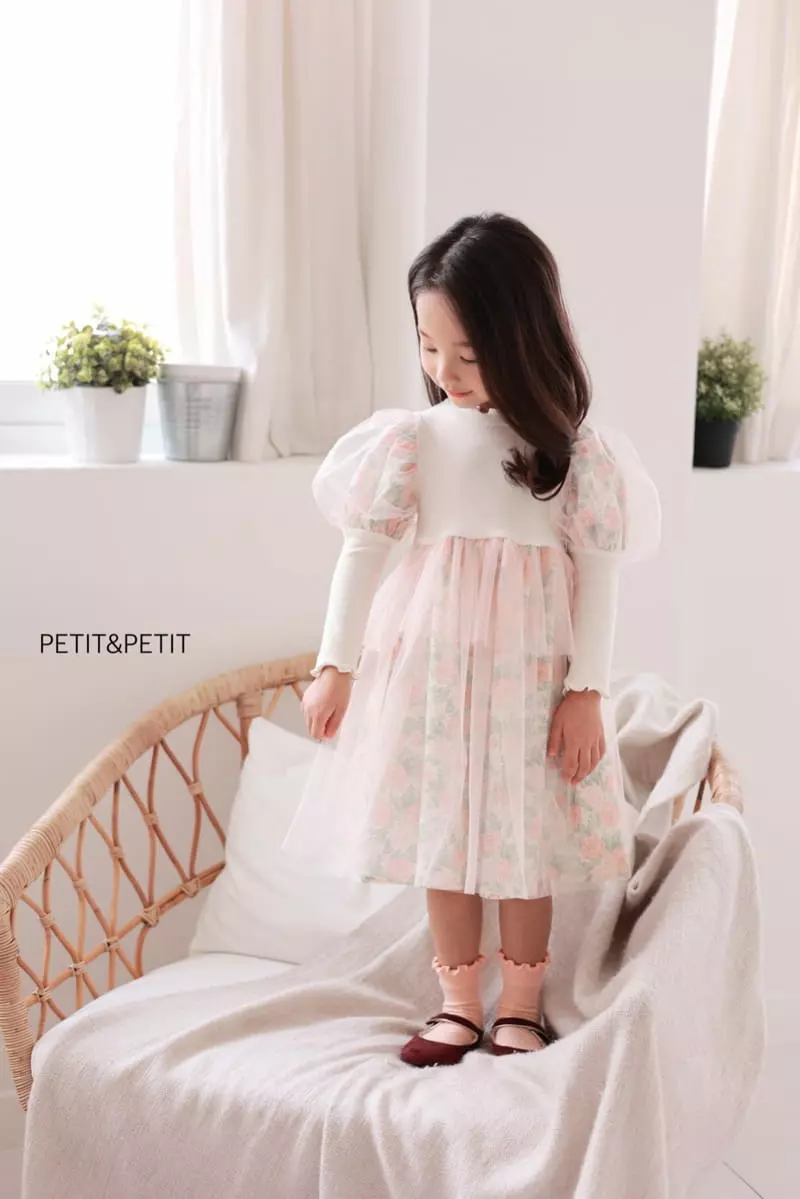 Petit & Petit - Korean Children Fashion - #fashionkids - Rose Princess One-piece