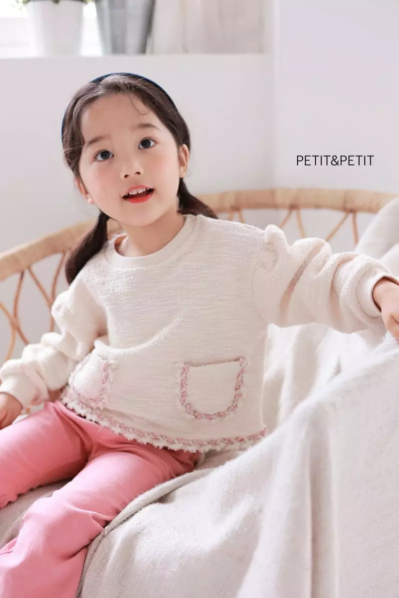 Petit & Petit - Korean Children Fashion - #fashionkids - Coco Pocket Sweatshirt - 10