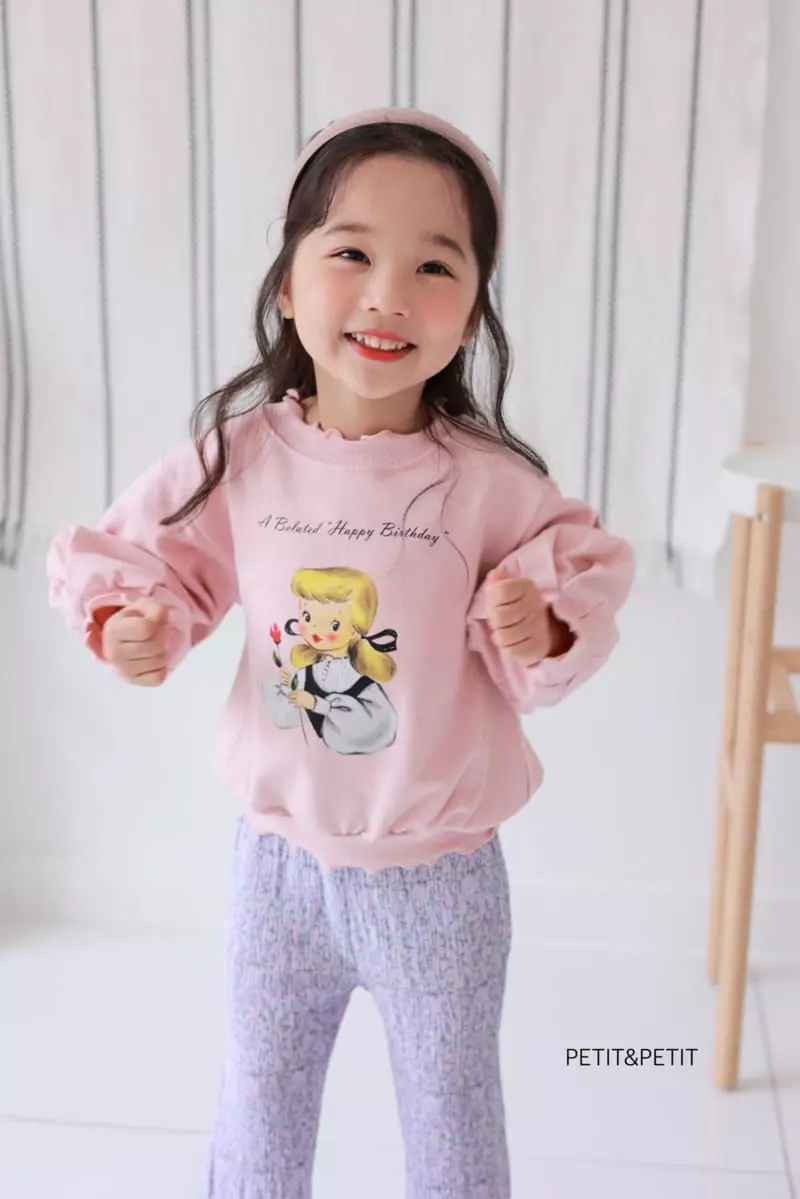 Petit & Petit - Korean Children Fashion - #fashionkids - Lovely Girl Sweatshirt - 8
