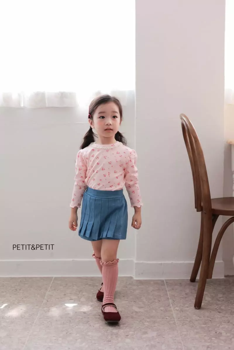 Petit & Petit - Korean Children Fashion - #fashionkids - Sugar Flower Lace Tee - 5