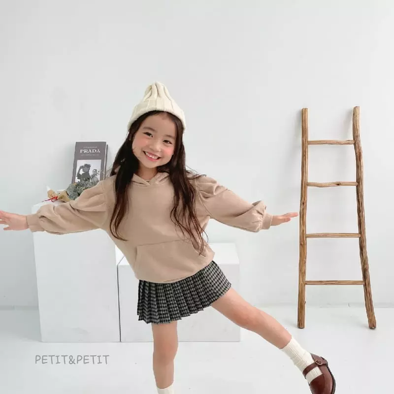 Petit & Petit - Korean Children Fashion - #fashionkids - Shirring Hoody - 5