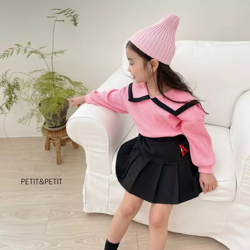 Petit & Petit - Korean Children Fashion - #discoveringself - Waffle Sailor Tee - 4