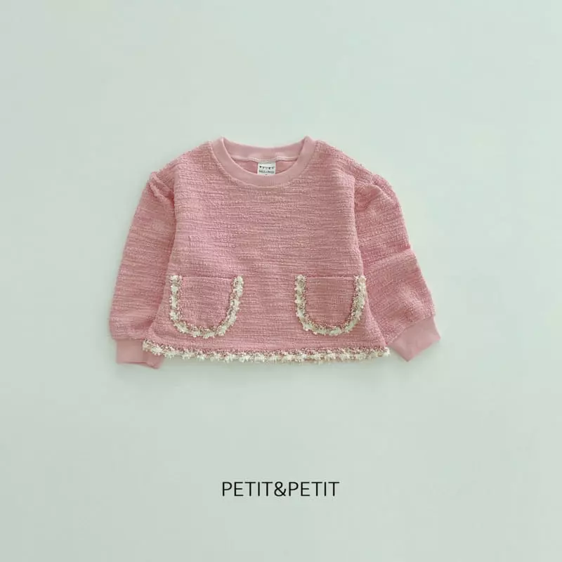 Petit & Petit - Korean Children Fashion - #kidsshorts - Coco Pocket Sweatshirt - 11