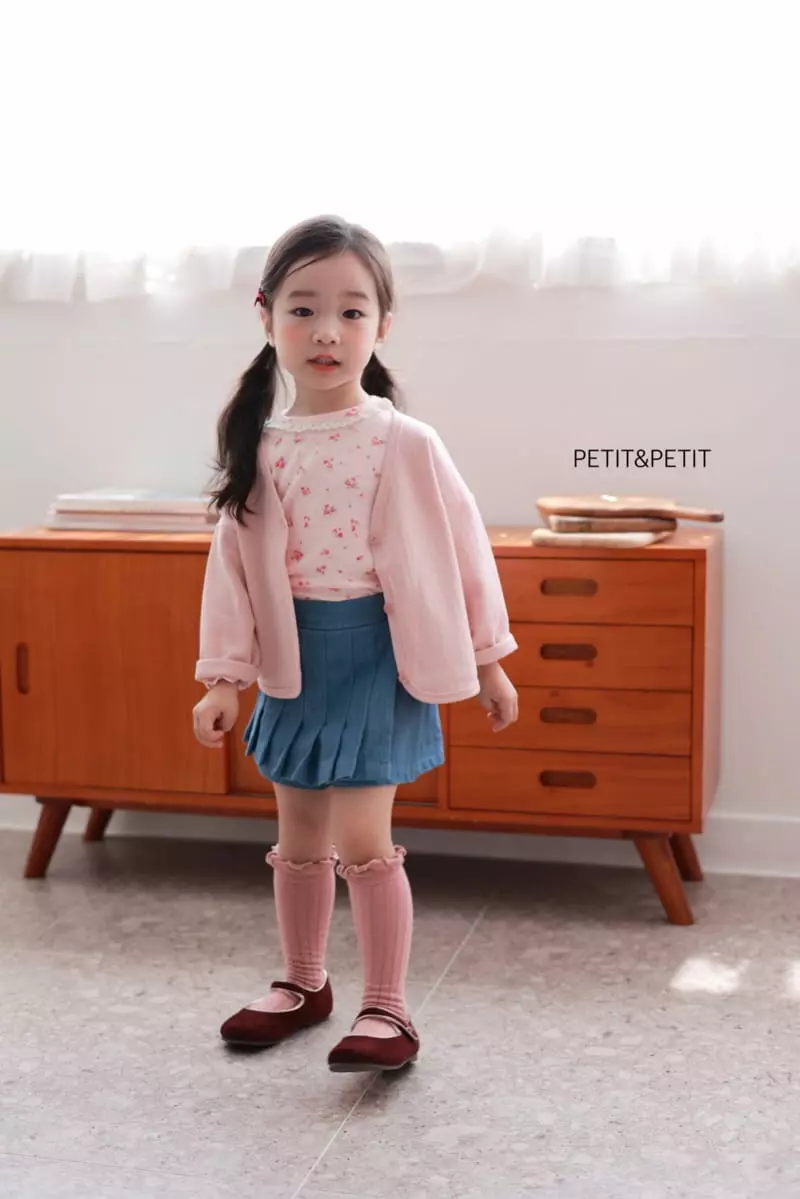 Petit & Petit - Korean Children Fashion - #kidsshorts - Piping Cardigan - 5