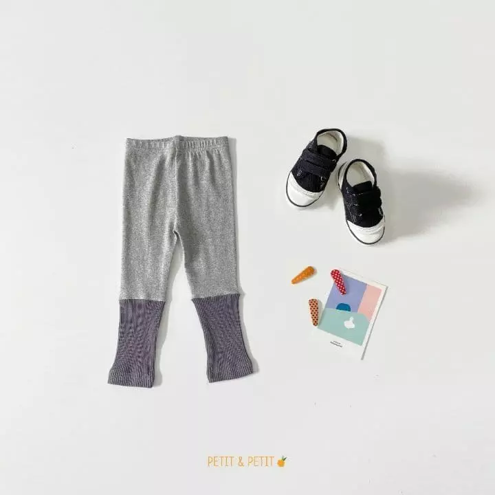 Petit & Petit - Korean Children Fashion - #kidsshorts - Color Leggings - 3