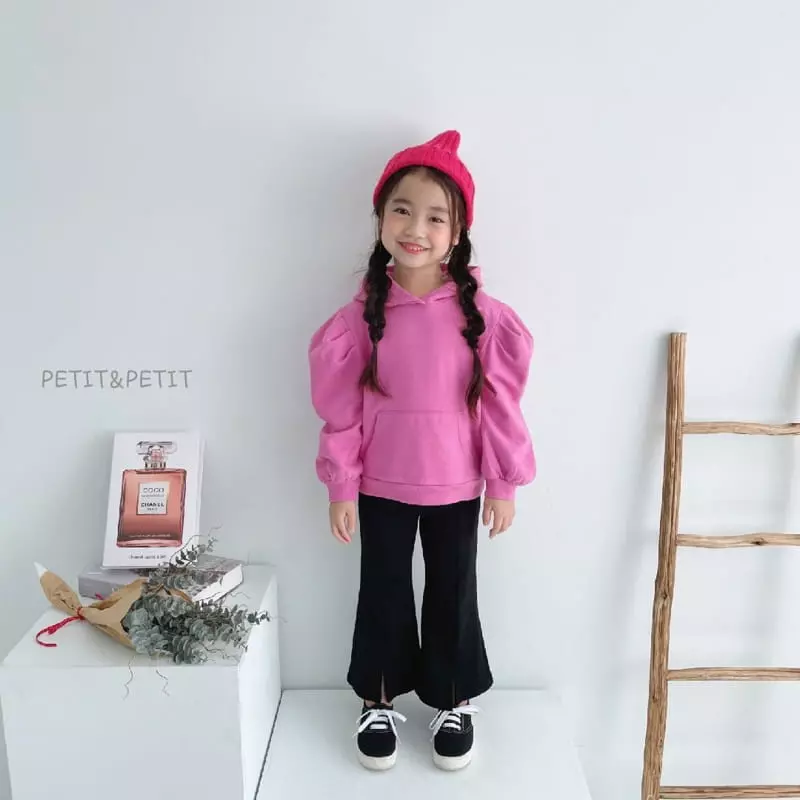 Petit & Petit - Korean Children Fashion - #kidsshorts - Shirring Hoody - 6