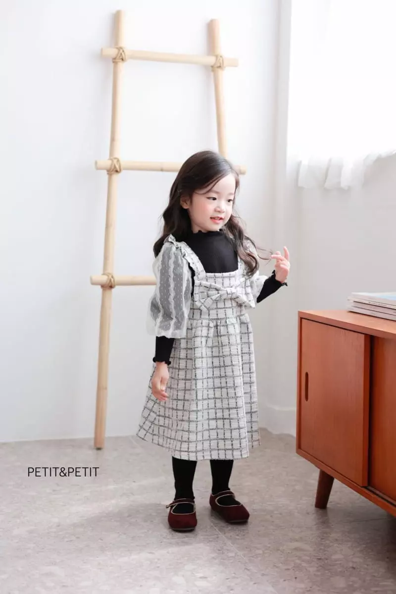 Petit & Petit - Korean Children Fashion - #kidsstore - Ribbon One-piece - 2