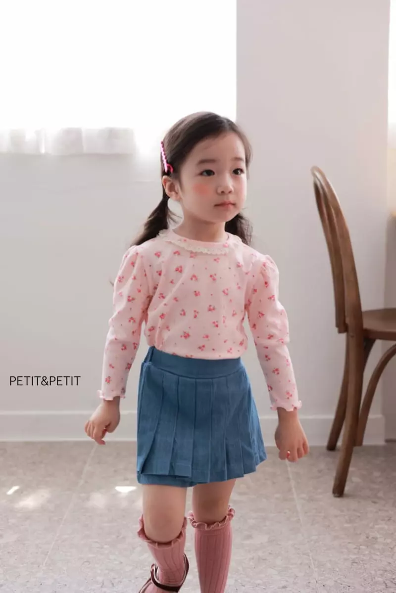 Petit & Petit - Korean Children Fashion - #kidsstore - Sugar Flower Lace Tee - 7