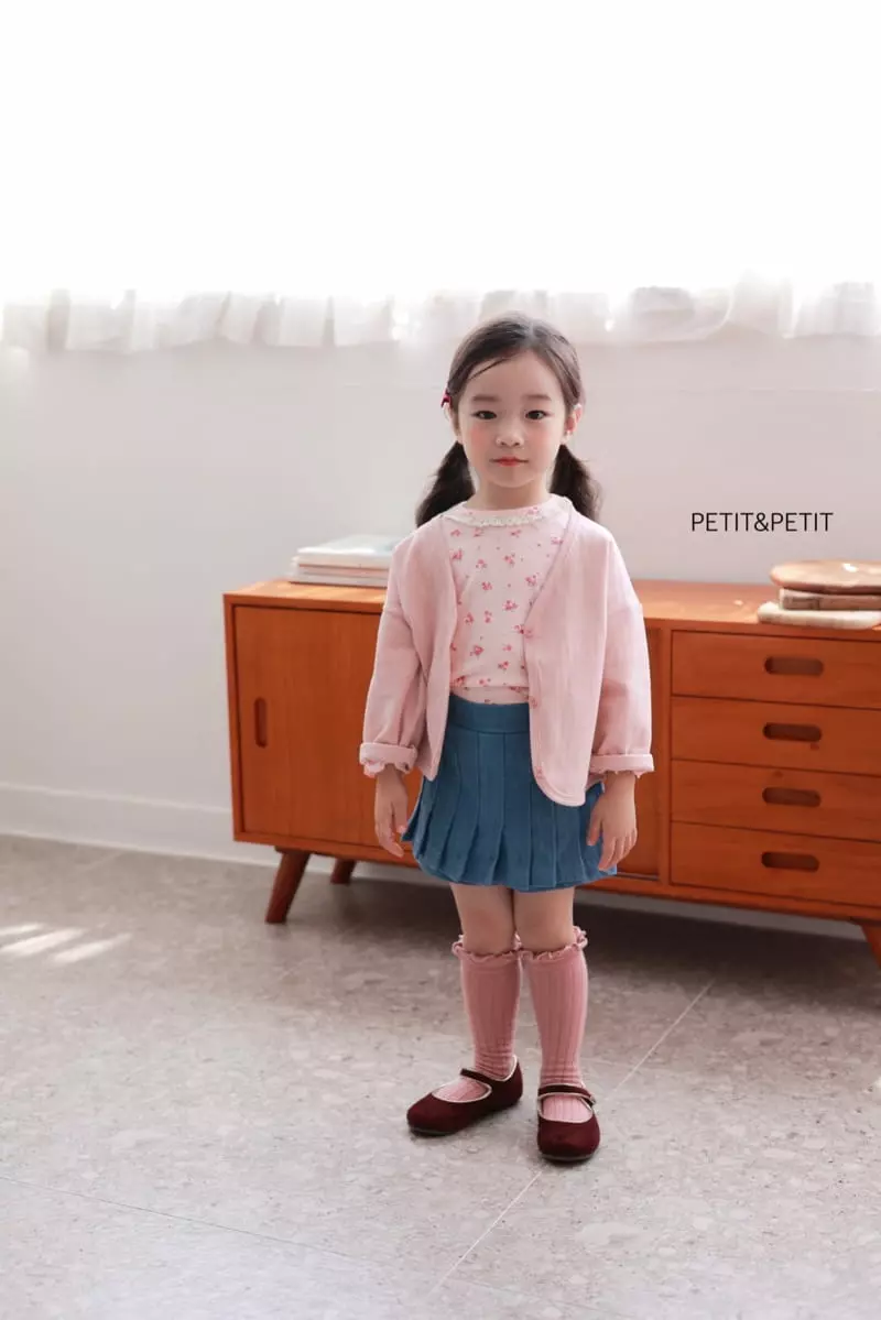 Petit & Petit - Korean Children Fashion - #kidsstore - Piping Cardigan - 6
