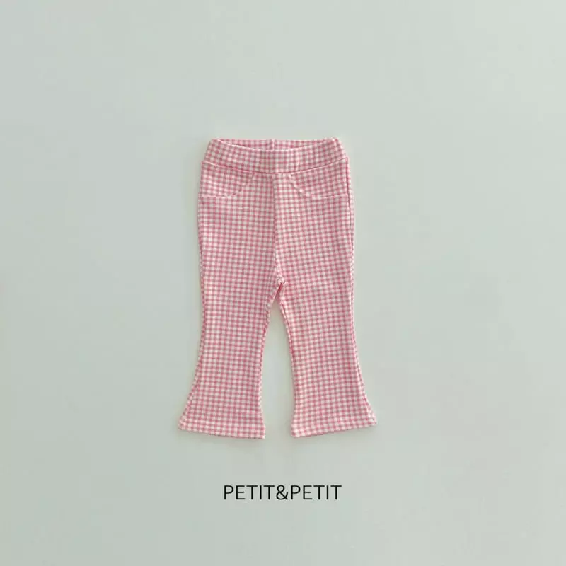 Petit & Petit - Korean Children Fashion - #kidsstore - Check Pants - 2