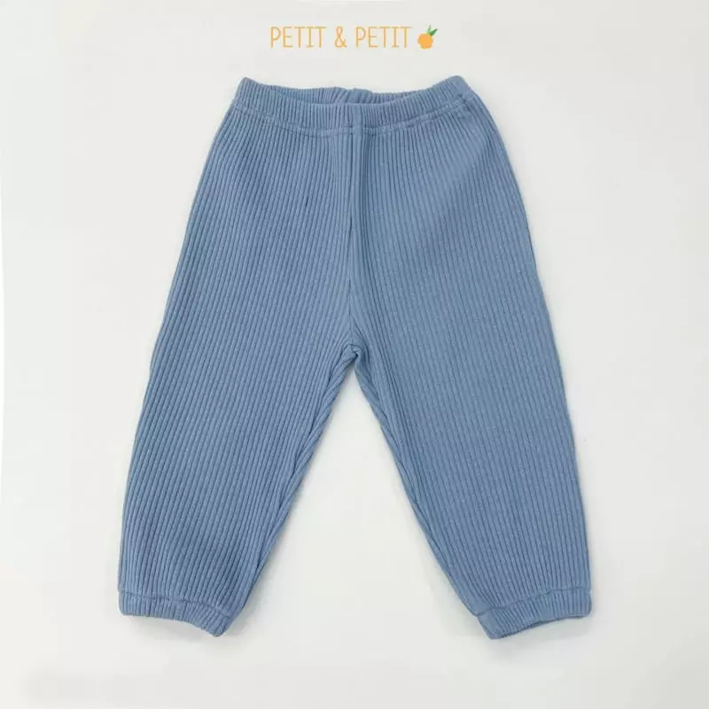 Petit & Petit - Korean Children Fashion - #kidsstore - Rib Pants - 2