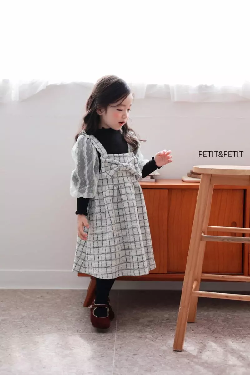 Petit & Petit - Korean Children Fashion - #kidzfashiontrend - Ribbon One-piece - 3