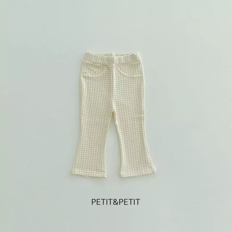 Petit & Petit - Korean Children Fashion - #kidzfashiontrend - Check Pants - 3