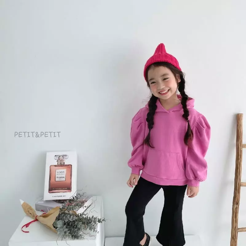 Petit & Petit - Korean Children Fashion - #kidzfashiontrend - Shirring Hoody - 8