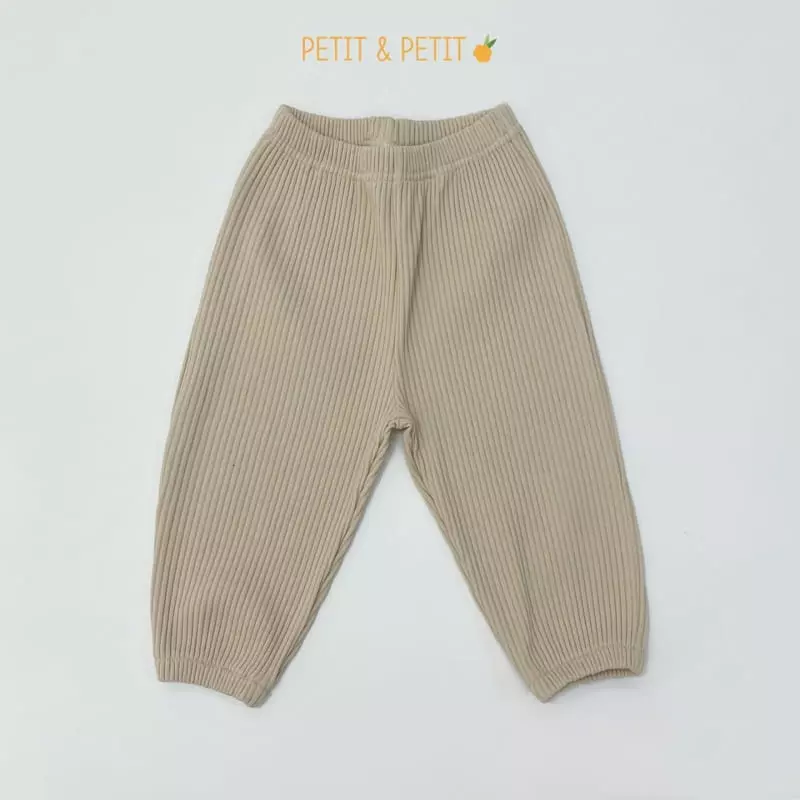 Petit & Petit - Korean Children Fashion - #kidzfashiontrend - Rib Pants - 3