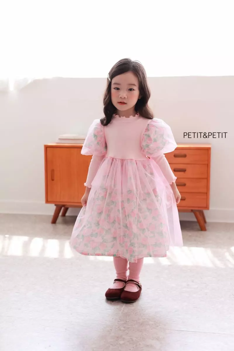 Petit & Petit - Korean Children Fashion - #littlefashionista - Rose Princess One-piece - 6