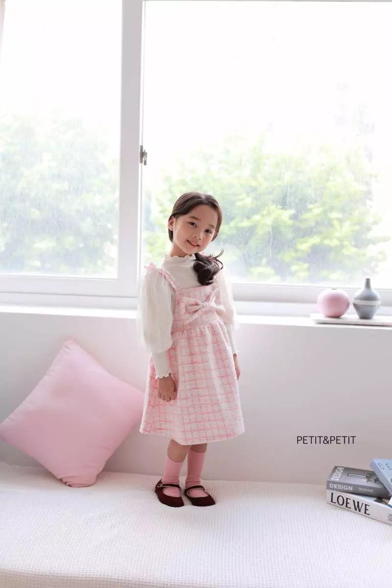 Petit & Petit - Korean Children Fashion - #littlefashionista - Ribbon One-piece - 5
