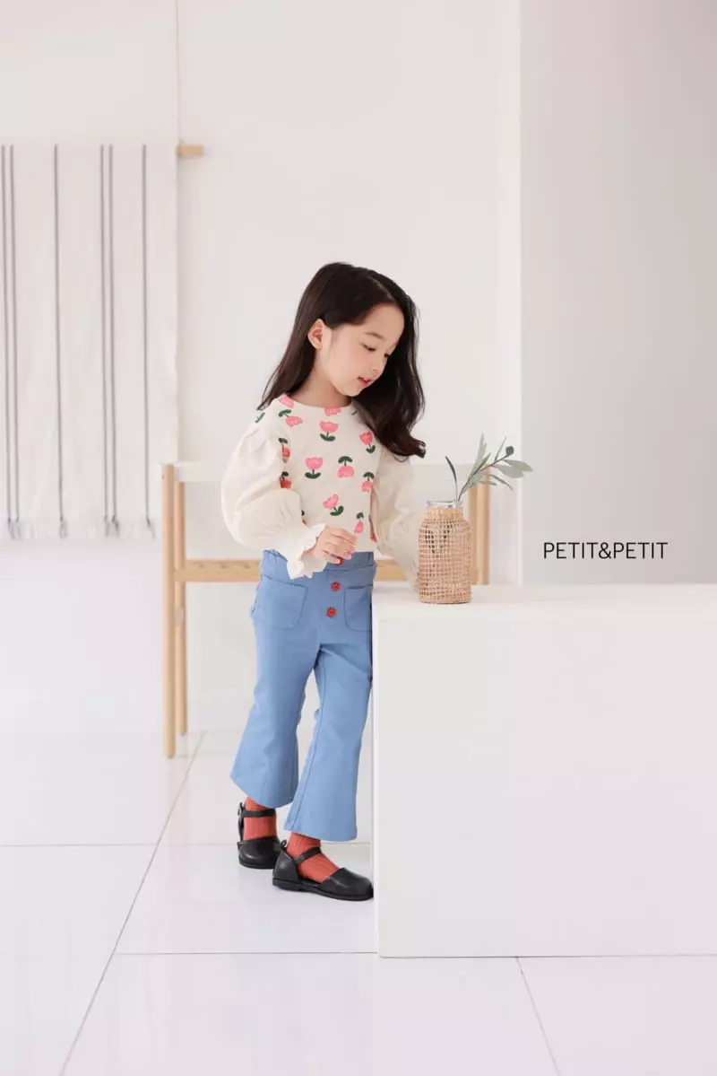 Petit & Petit - Korean Children Fashion - #littlefashionista - Merry Gold Tee - 3