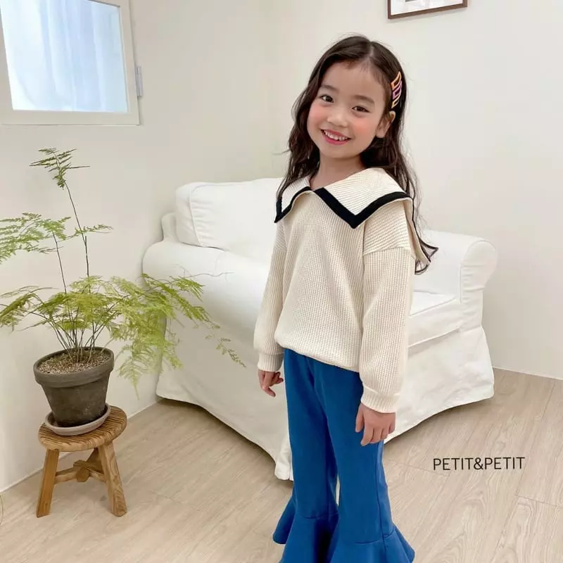 Petit & Petit - Korean Children Fashion - #littlefashionista - Waffle Sailor Tee - 9