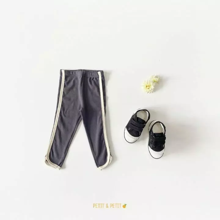 Petit & Petit - Korean Children Fashion - #Kfashion4kids - Piping Leggings - 4