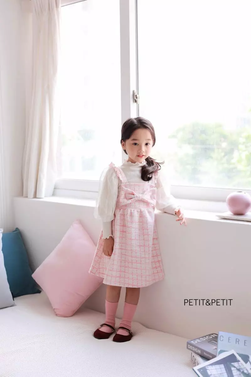 Petit & Petit - Korean Children Fashion - #magicofchildhood - Ribbon One-piece - 6