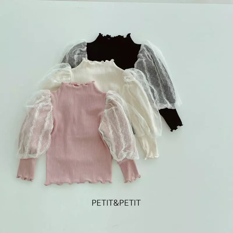 Petit & Petit - Korean Children Fashion - #magicofchildhood - Puff Sha Tee - 5