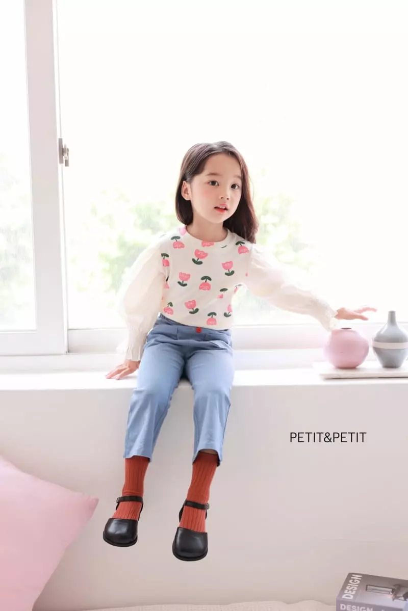 Petit & Petit - Korean Children Fashion - #littlefashionista - Merry Gold Tee - 4