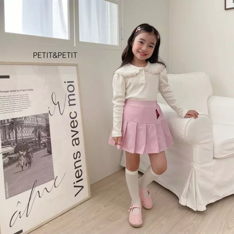Petit & Petit - Korean Children Fashion - #magicofchildhood - Eyelet Blouse - 7
