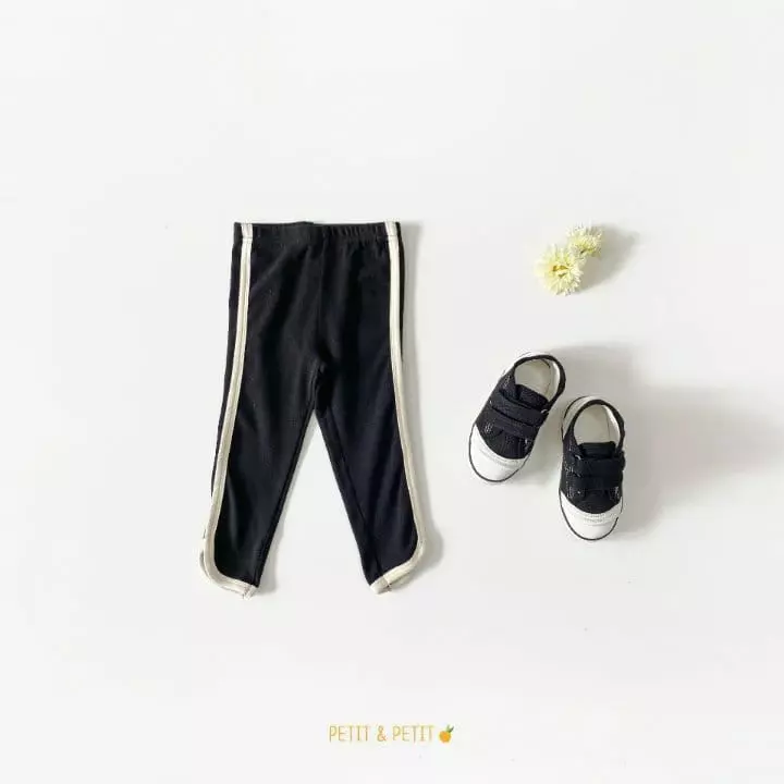 Petit & Petit - Korean Children Fashion - #magicofchildhood - Piping Leggings - 5