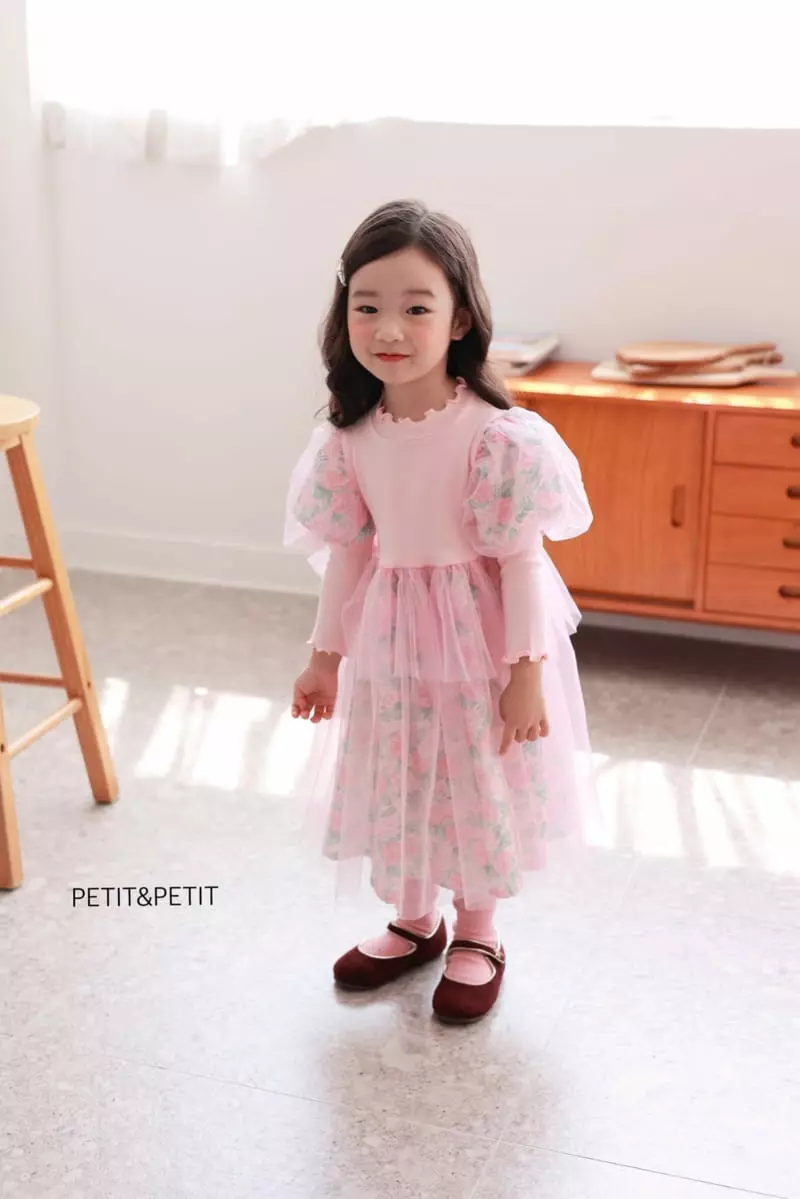 Petit & Petit - Korean Children Fashion - #minifashionista - Rose Princess One-piece - 8