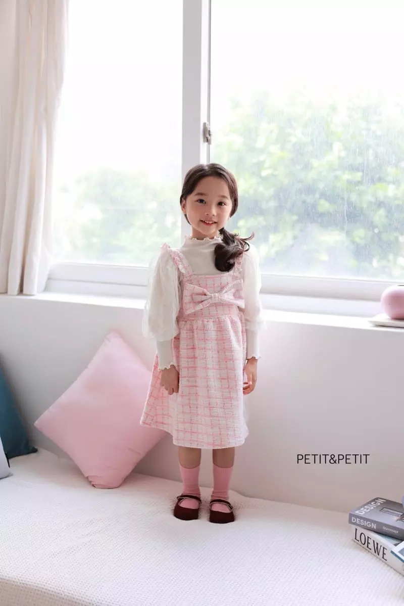 Petit & Petit - Korean Children Fashion - #minifashionista - Ribbon One-piece - 7
