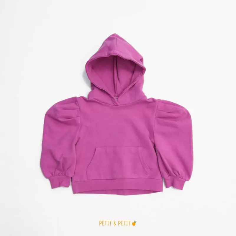 Petit & Petit - Korean Children Fashion - #minifashionista - Shirring Hoody - 12