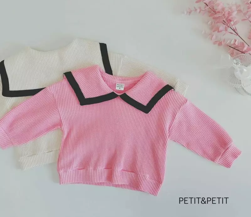 Petit & Petit - Korean Children Fashion - #minifashionista - Waffle Sailor Tee - 11
