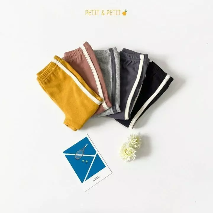 Petit & Petit - Korean Children Fashion - #minifashionista - Piping Leggings - 6