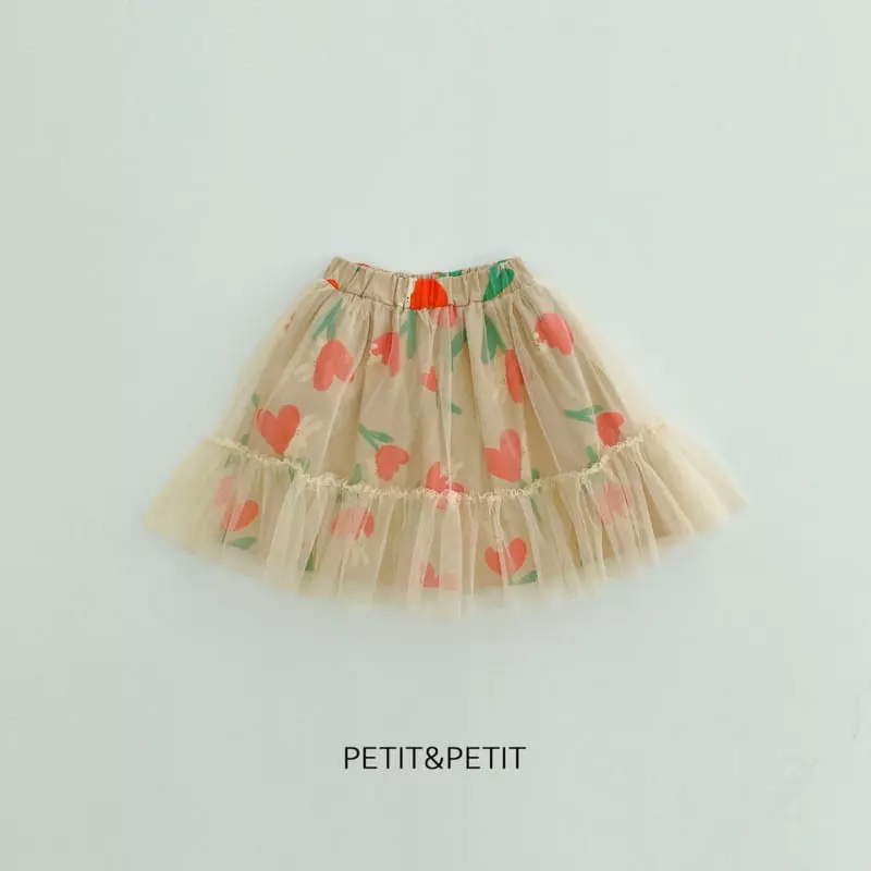 Petit & Petit - Korean Children Fashion - #prettylittlegirls - Rabbit Sha Skirt