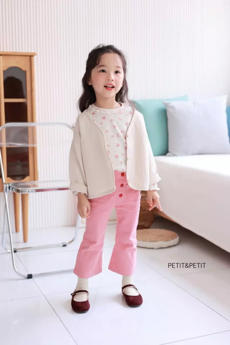 Petit & Petit - Korean Children Fashion - #prettylittlegirls - Piping Cardigan - 12