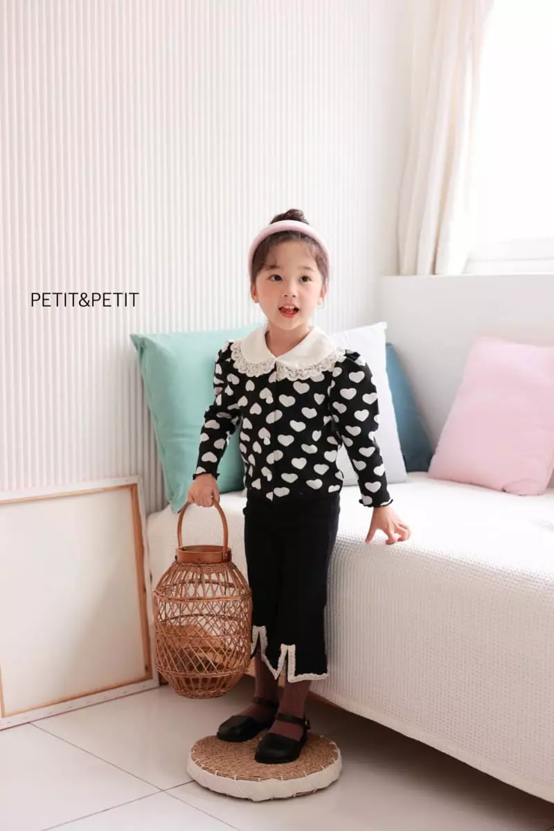 Petit & Petit - Korean Children Fashion - #toddlerclothing - Heart Cardigan - 2