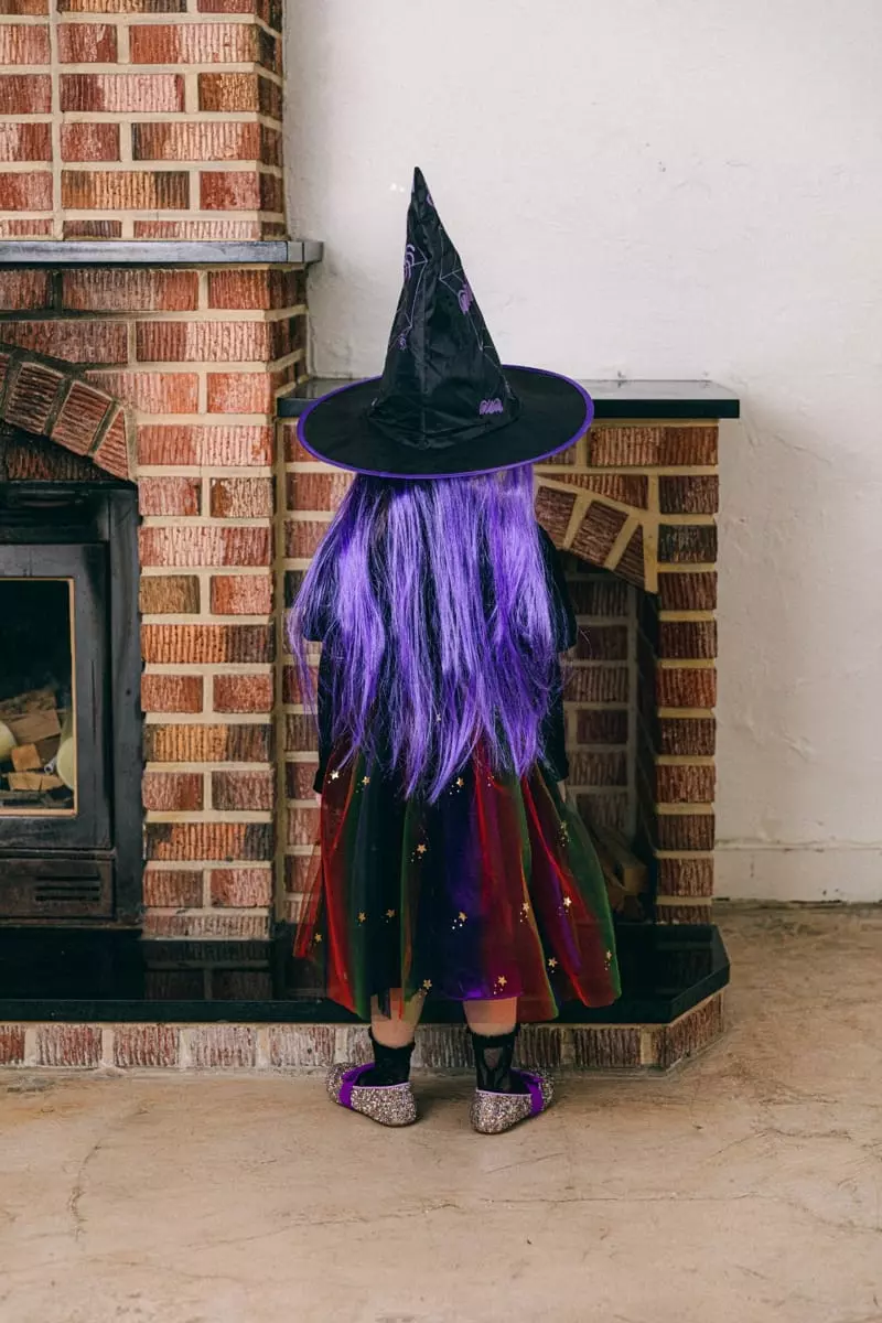 Pink Berry - Korean Children Fashion - #childofig - Halloween Witch One-piece - 10