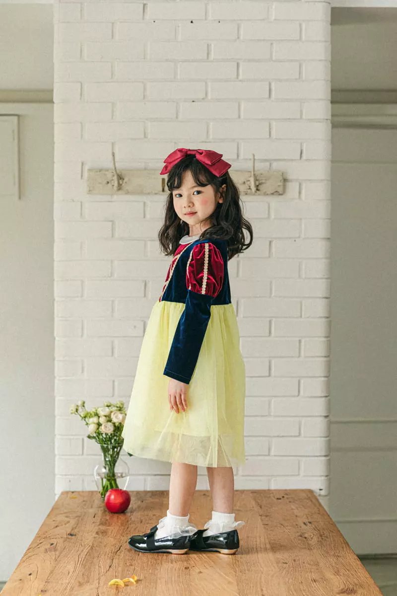 Pink Berry - Korean Children Fashion - #childofig - Snow White One-piece - 8