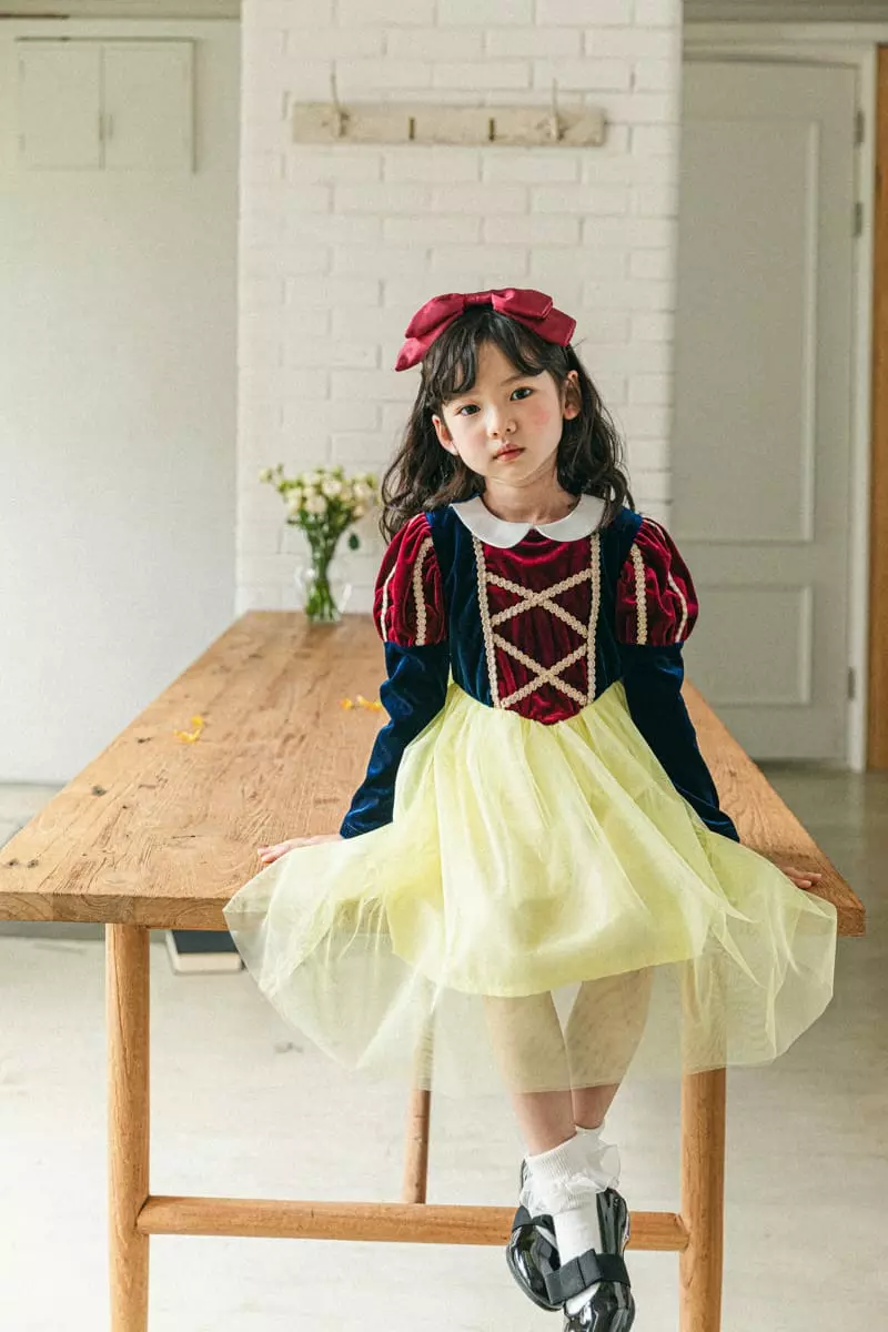 Pink Berry - Korean Children Fashion - #discoveringself - Snow White One-piece - 11