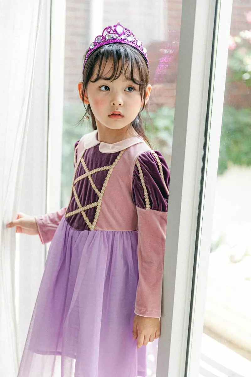 Pink Berry - Korean Children Fashion - #discoveringself - Tangled One-piece - 4