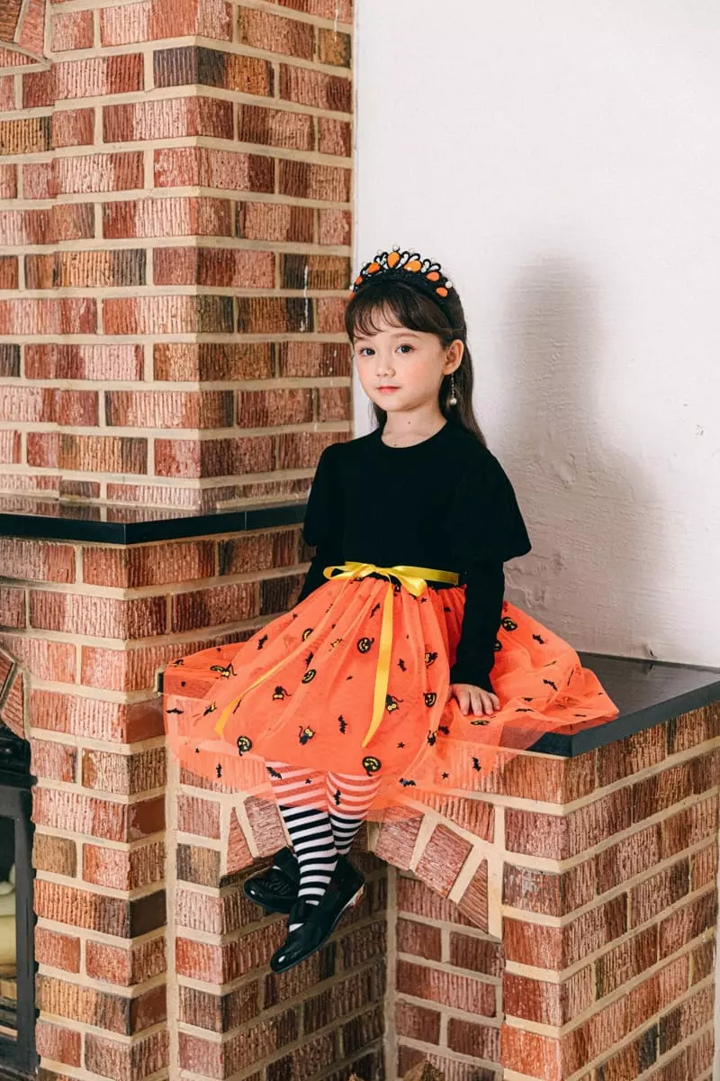 Pink Berry - Korean Children Fashion - #fashionkids - Pumpkin One-piece - 2
