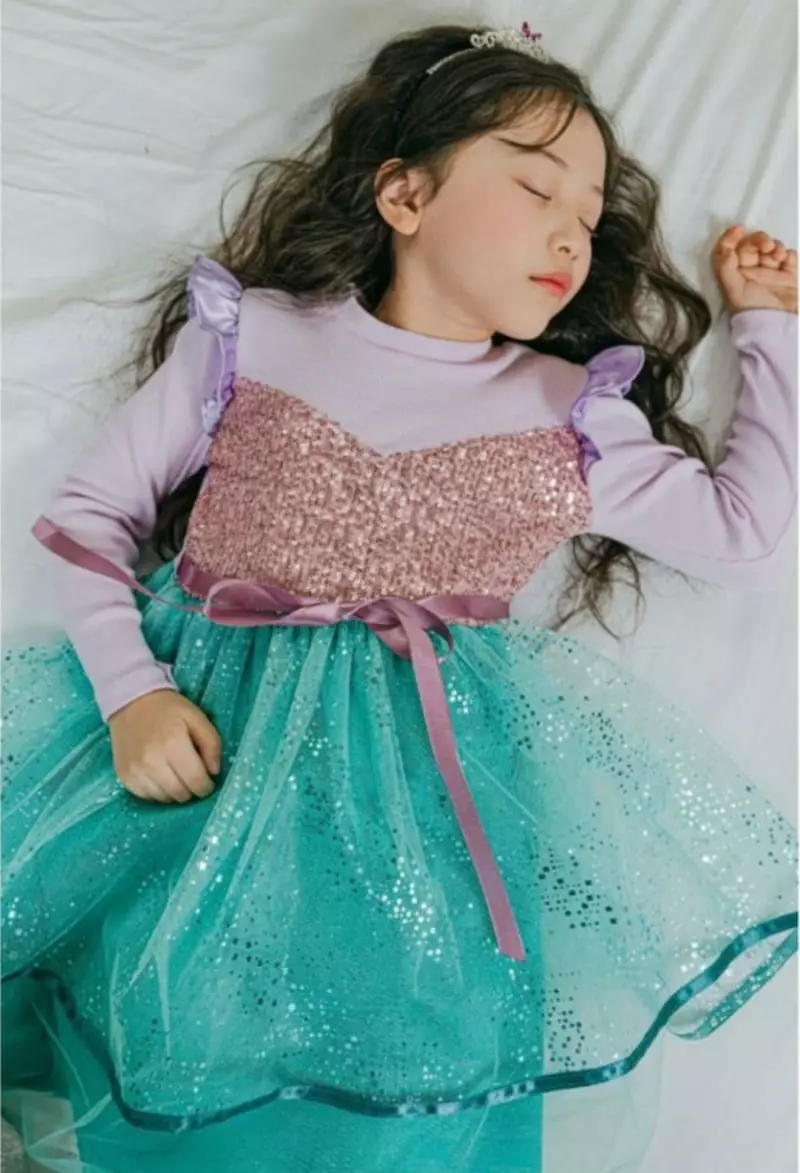 Pink Berry - Korean Children Fashion - #kidzfashiontrend - Little Mermaid One-piece - 6