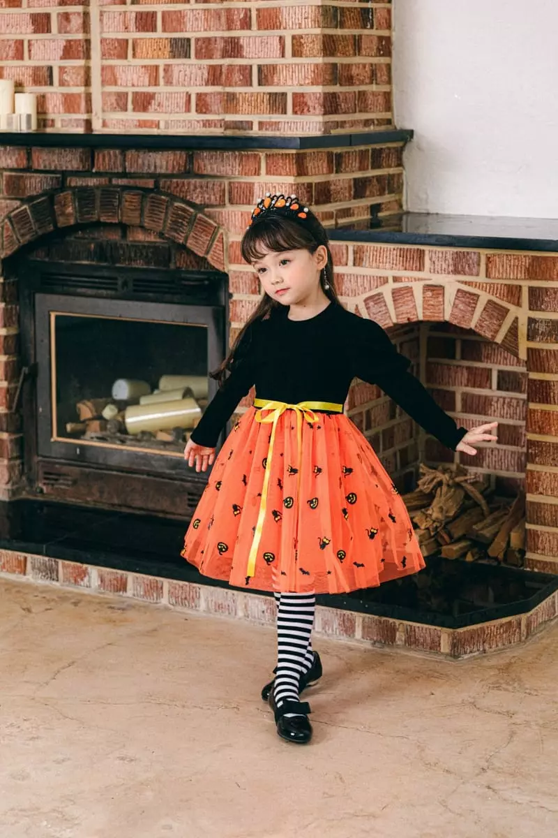 Pink Berry - Korean Children Fashion - #kidzfashiontrend - Pumpkin One-piece - 5