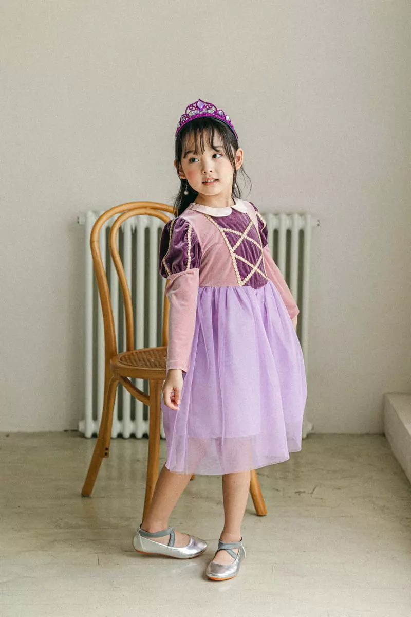 Pink Berry - Korean Children Fashion - #littlefashionista - Tangled One-piece - 9