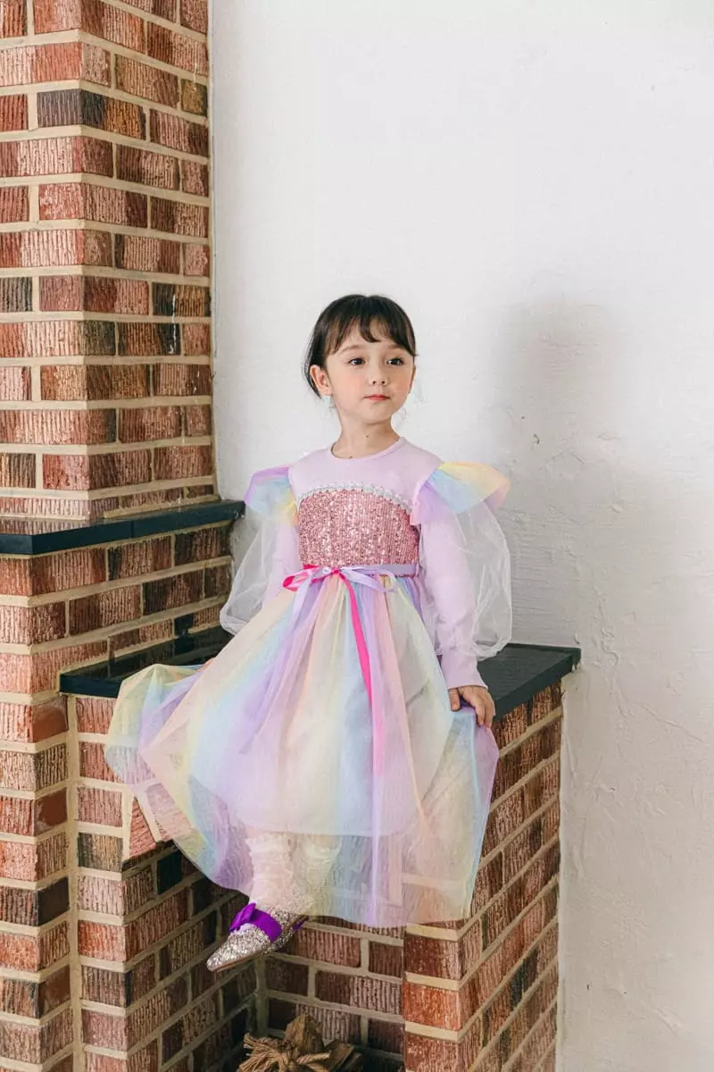 Pink Berry - Korean Children Fashion - #Kfashion4kids - Unicorn One-piece - 4