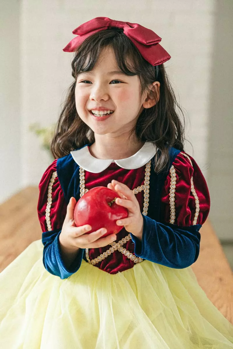 Pink Berry - Korean Children Fashion - #littlefashionista - Snow White One-piece - 3