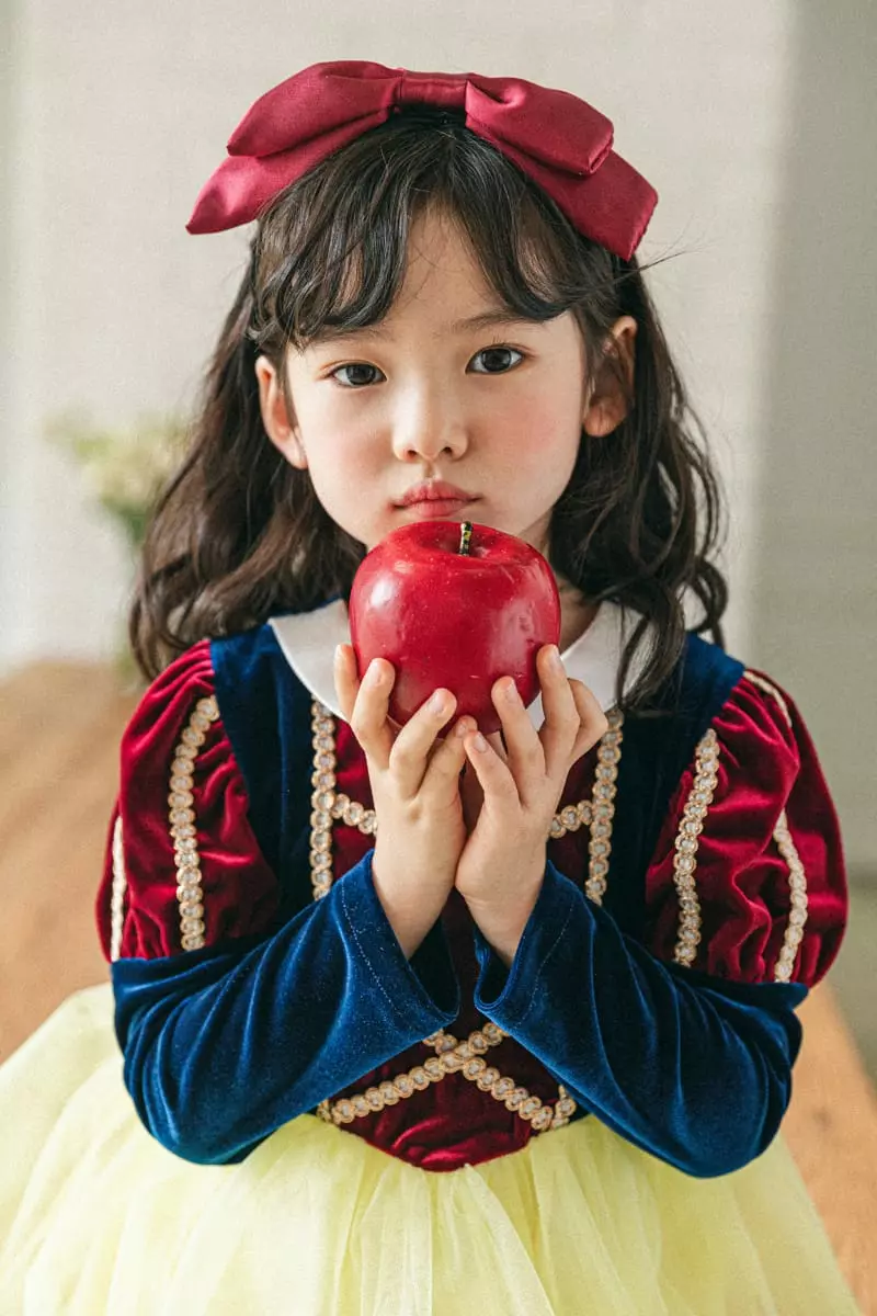 Pink Berry - Korean Children Fashion - #littlefashionista - Snow White One-piece - 4