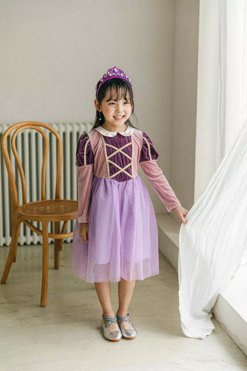 Pink Berry - Korean Children Fashion - #minifashionista - Tangled One-piece - 11